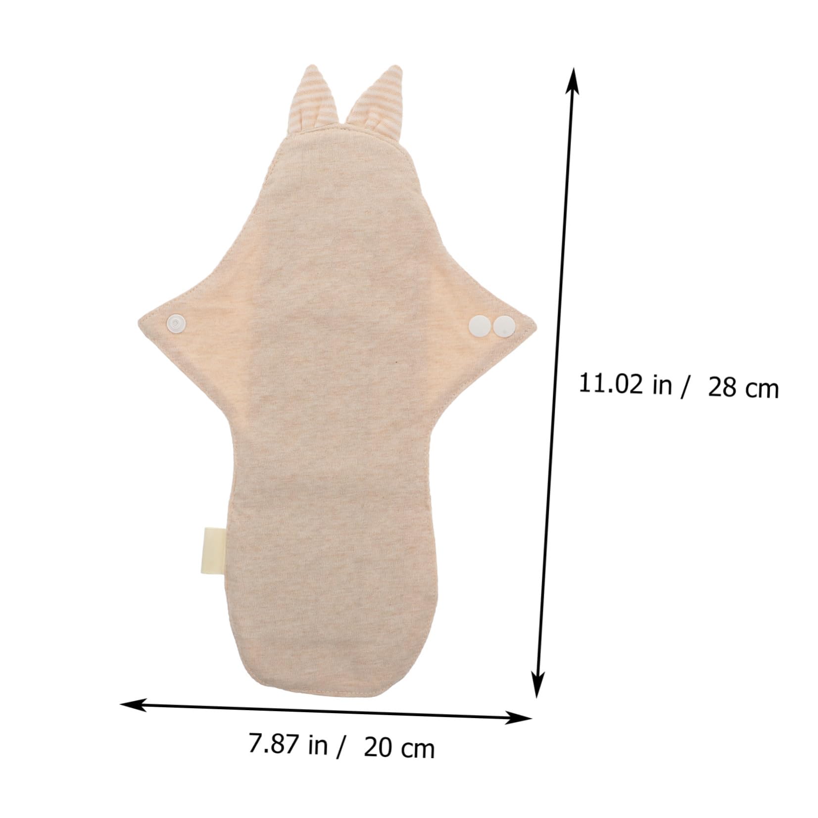 3 Piezas De Las Aletas Festoneadas Paño Absorbente Almohadillas Para La Cama De Incontinencia Mama Panty Liner Absorbencia Menstrual Tampón Sector Algodón