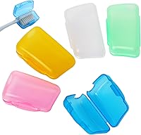 Vista 1 de 5 tapas de viaje para cepillos de dientes, fundas portátiles para cepillos de dientes, funda protectora para cepillo de dientes, soporte de cabeza