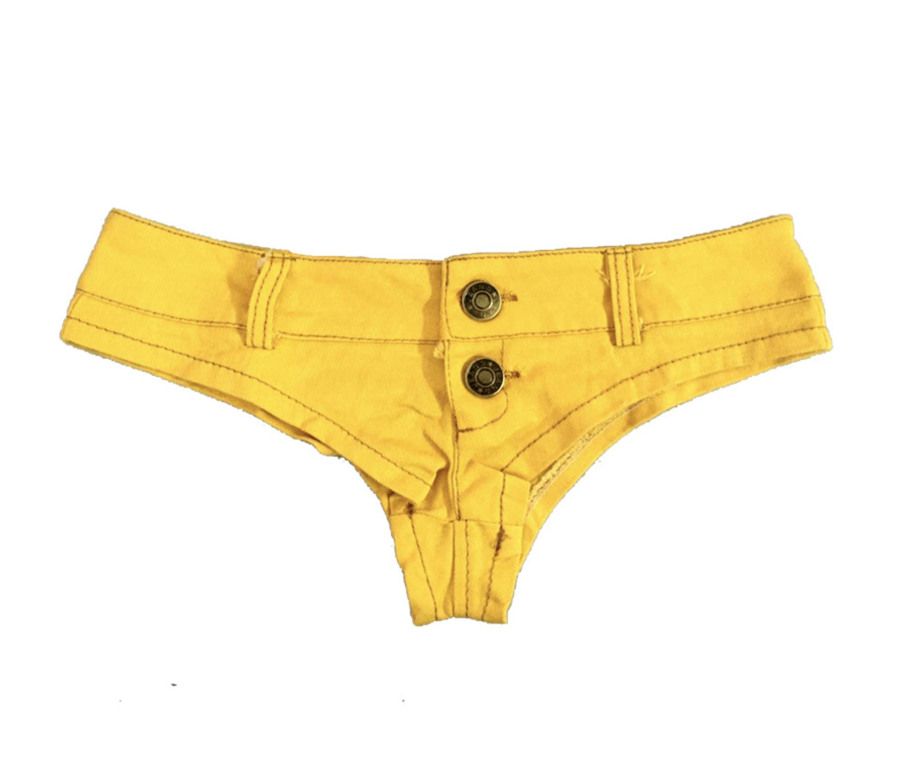 Damskie Mini Szorty Z Niskim Stanem Efekt Jeans Lato Plaża Seksowne Ref SJ6-7