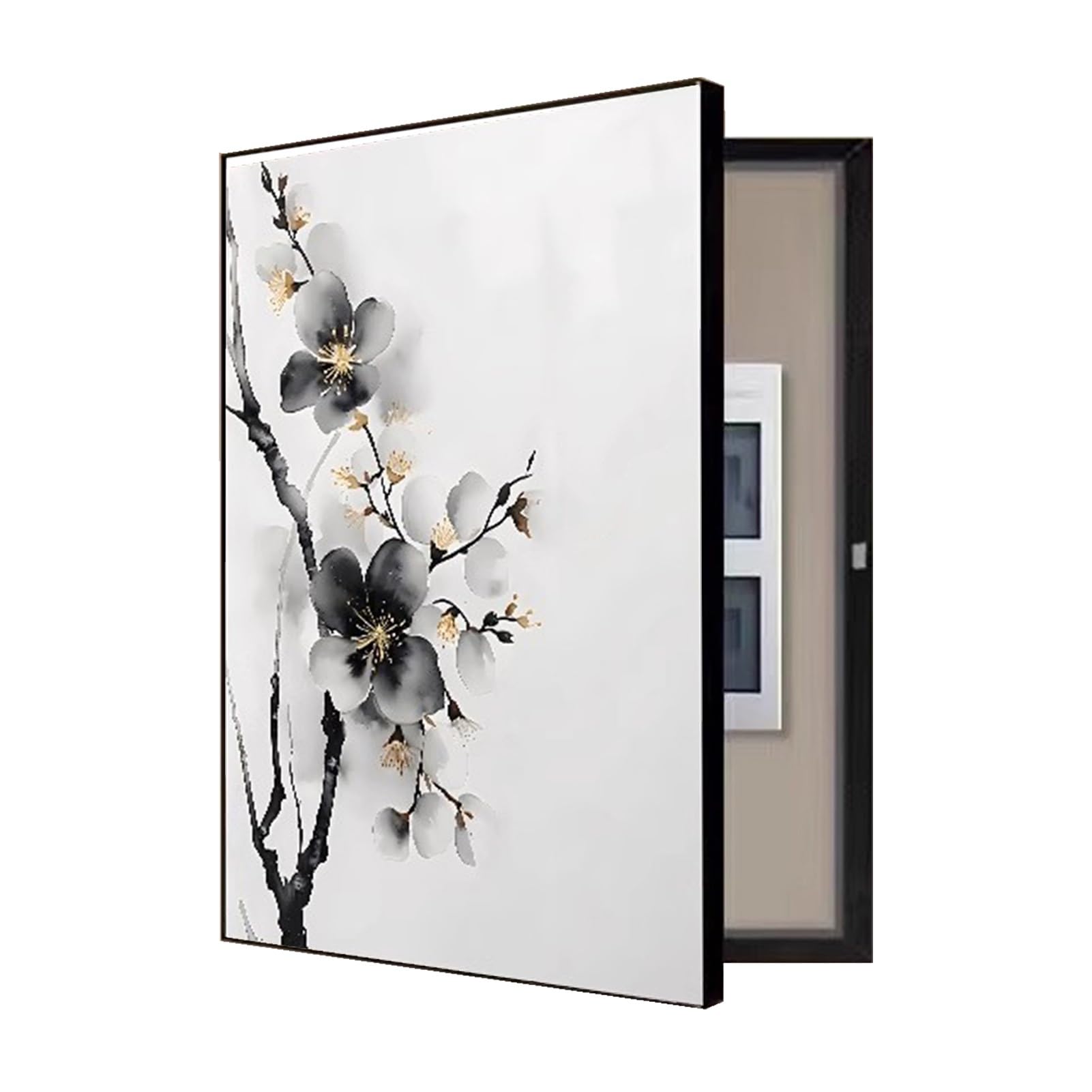 Caja Portón Eléctrico Pintura Decorativa Vertical Tapa Caja Fusibles Armario Cubierta Protectora Decorativa Cuadro Contadores Entrada(F,60x80cm)