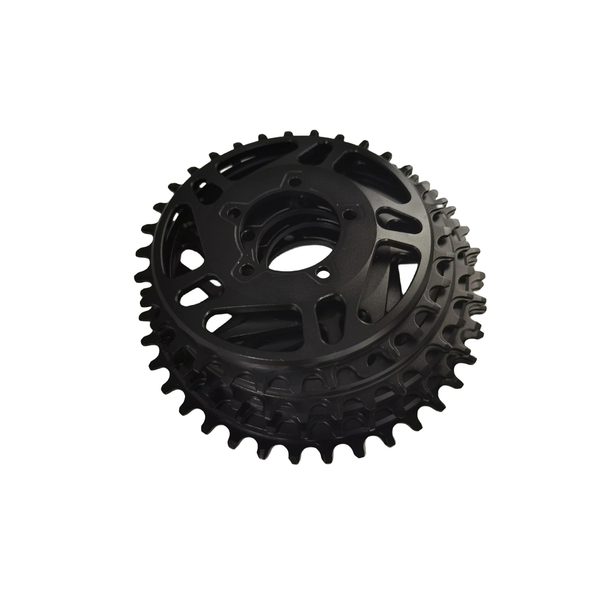 Plateau De Vélo électrique 32-38T – Compatible Moteurs Bafang BBS03/M615/G341, Noir, Alliage Robuste