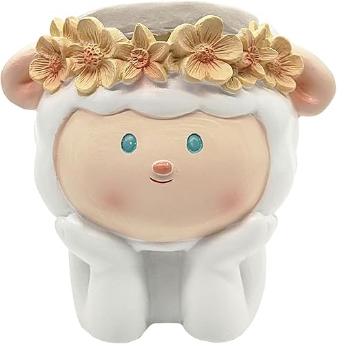 Miniatura 9 de MIAO YUAN Soporte creativo de dibujos animados para bolígrafo de panda para almacenamiento de papelería, soporte de escritorio para brochas de