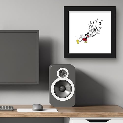 Miniatura 5 de Trends International Gallery Pops Disney Mickey and Friends - Póster de pared de Mickey Mouse Don't Wall, 12.00 x 12.00 pulgadas, versión de marco