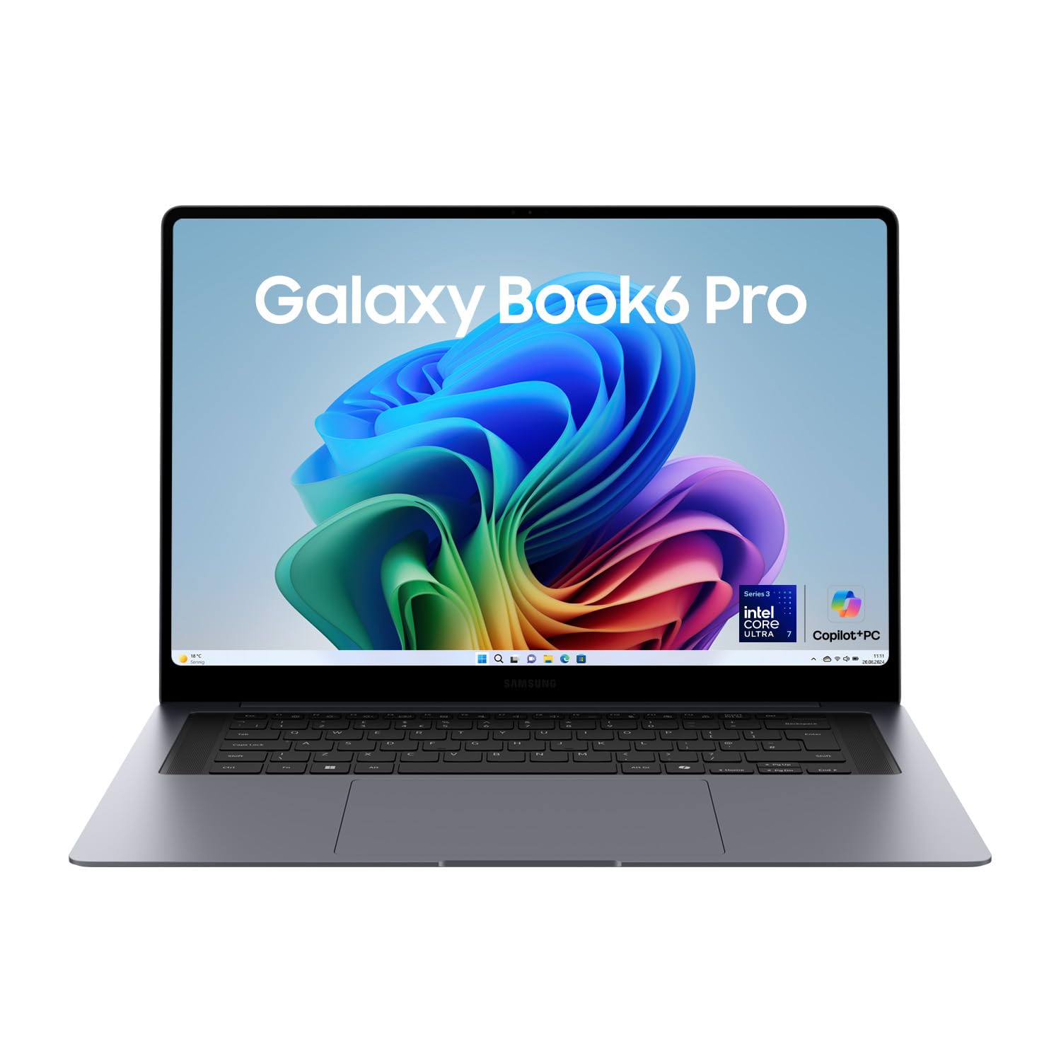 Samsung Galaxy Book 6 Pro - Gray | 16" | 3 Jahre Herstellergarantie | Exklusiv bei Amazon