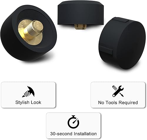 Miniatura 6 de Tapa de eliminación de antena para Jeep Wrangle Gladiator JK JL Rubicon Sport Unlimited 4xe Willys Mojave, a prueba de lavado de automóvil, cubierta