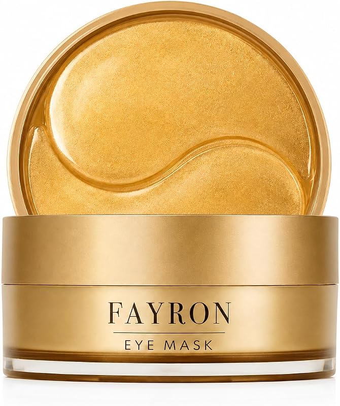 FAYRON Máscara de hidrogel para a região dos olhos, 60 unidades