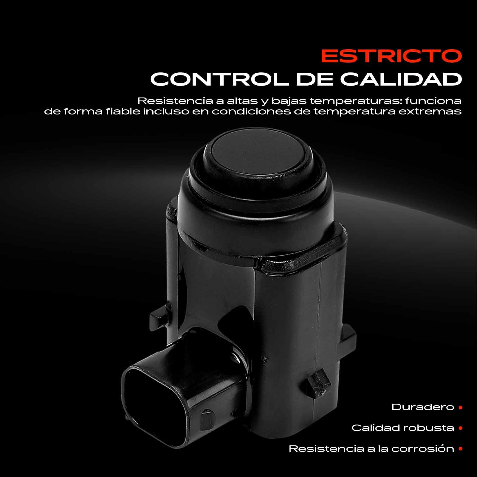 Frankberg 4 sensores de aparcamiento delanteros y traseros 12787793 | Compatible con: Caravana Astra G T98, Caravana clásica Astra G F35, Corsa C Caja/Hatchback X01, Astra H GTC A04