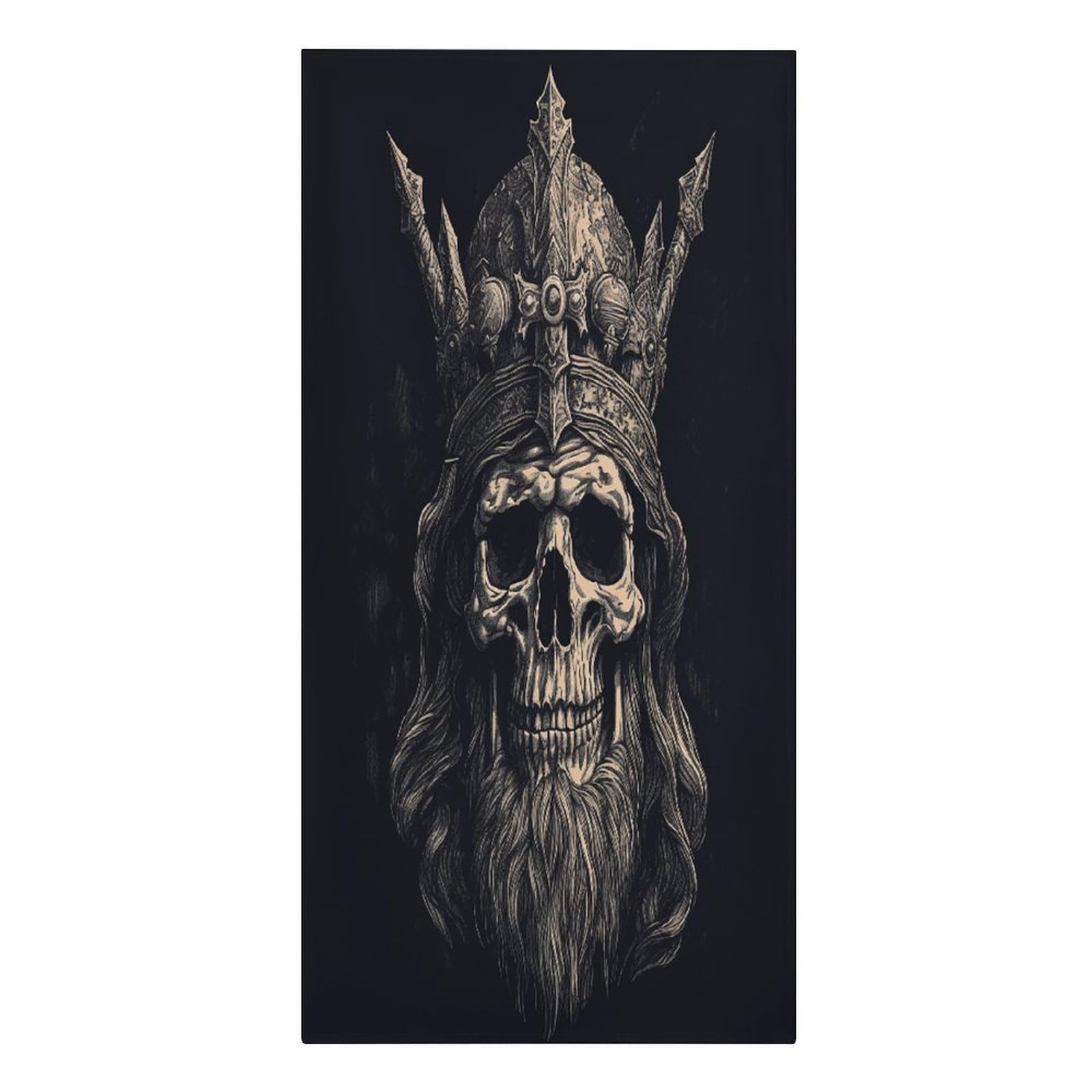 Adfgyerh Women's Style Skull And Ax Microfiber Sand Free Towels Large Quick-Dry. Beach Towel For Swimming Pool Camping Beach .Beach Accessories， They Are Essential Accessories For Adults, And Men, Vacation Gift