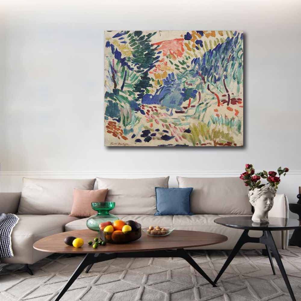 Amazon｜アンリ・マティス-Landscape at Collioure 絵画 インテリア