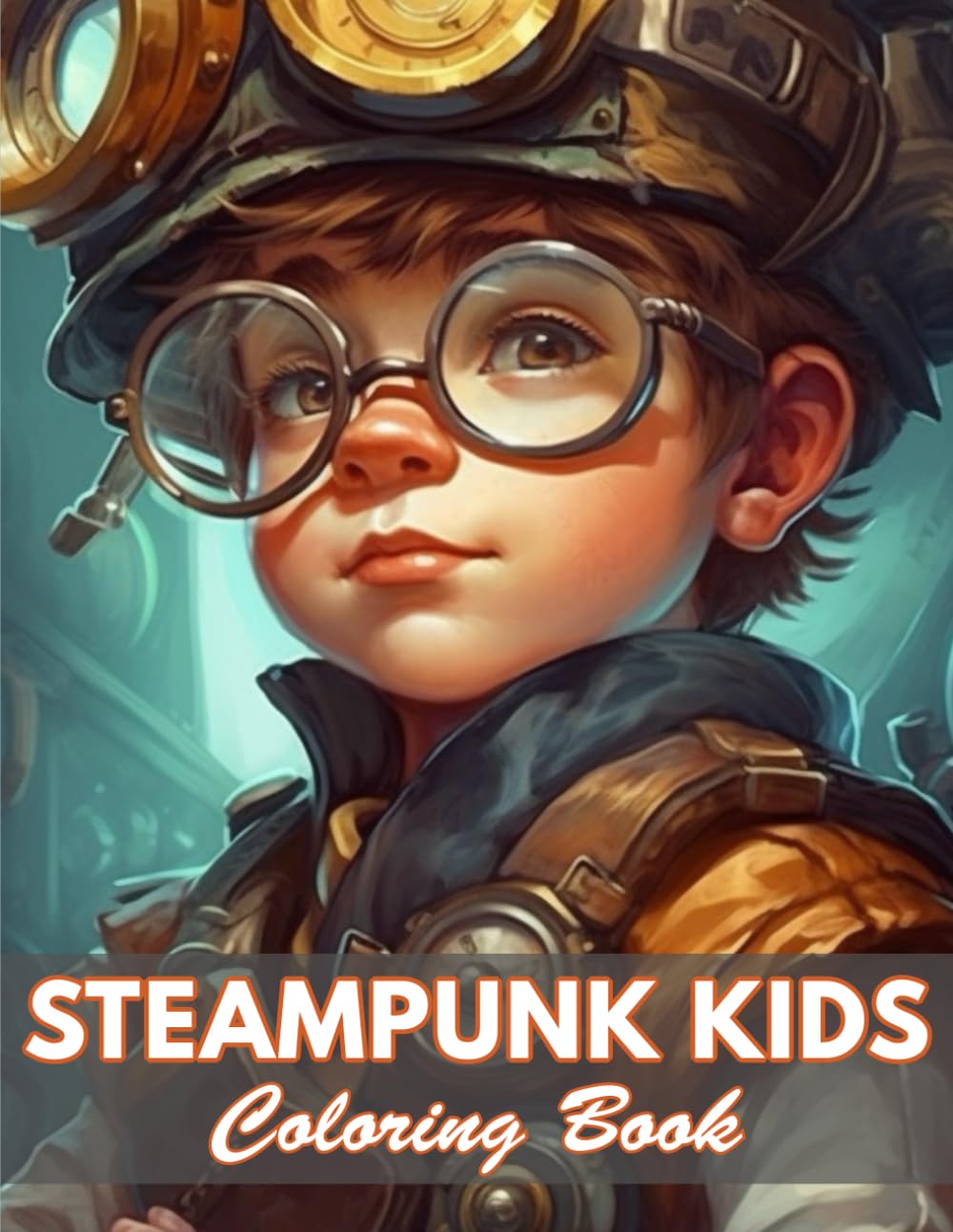 Steampunk Kids Coloring Book: 100+ Coloring Pages for Relaxation and Stress Relief