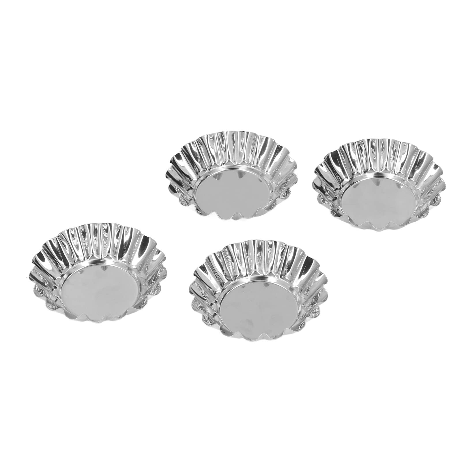 7-gaats aluminium eiertaartvorm - bakplaat met handvat voor