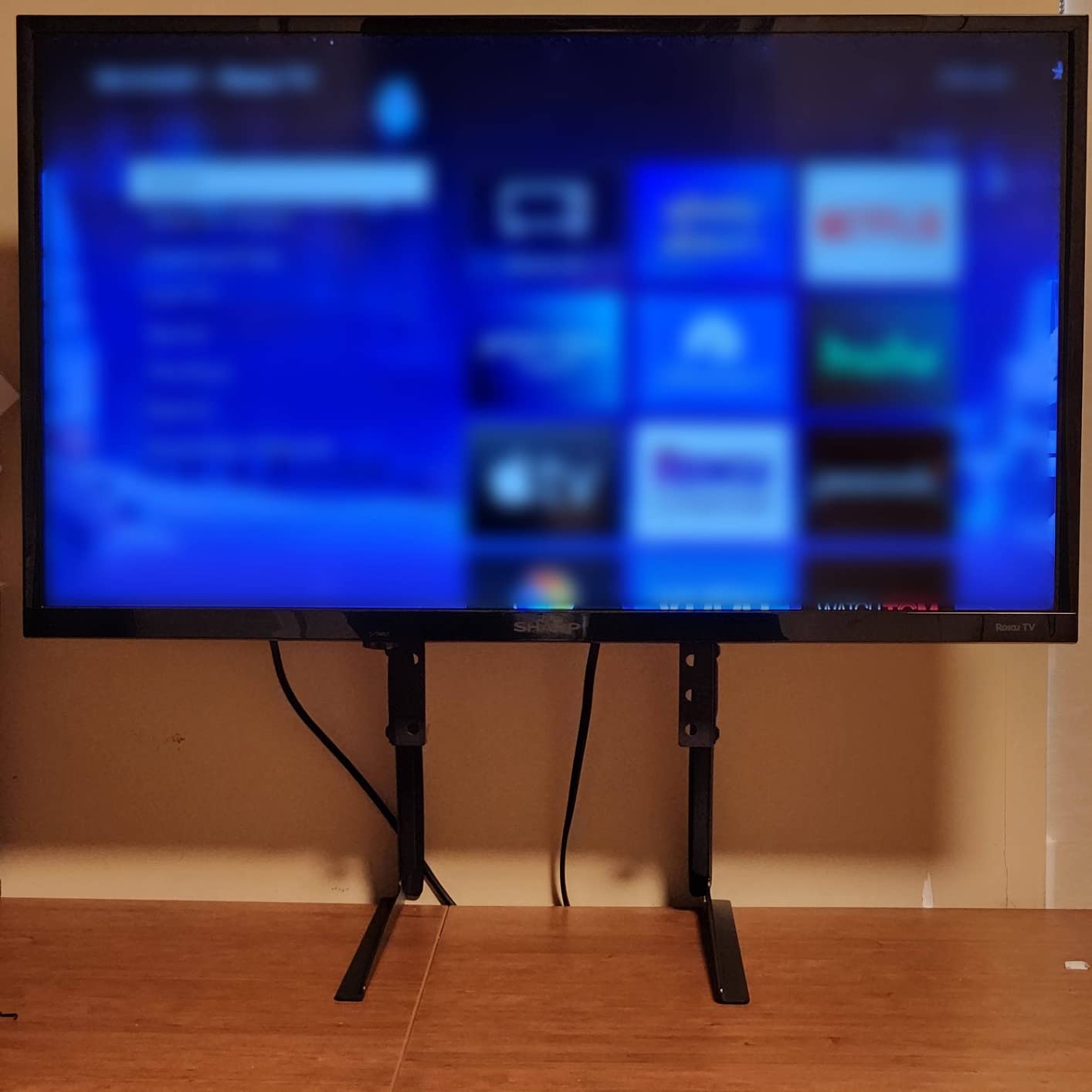 5/mo Finance MOUNTUP Universal Table Top TV Stand for Most 2755
