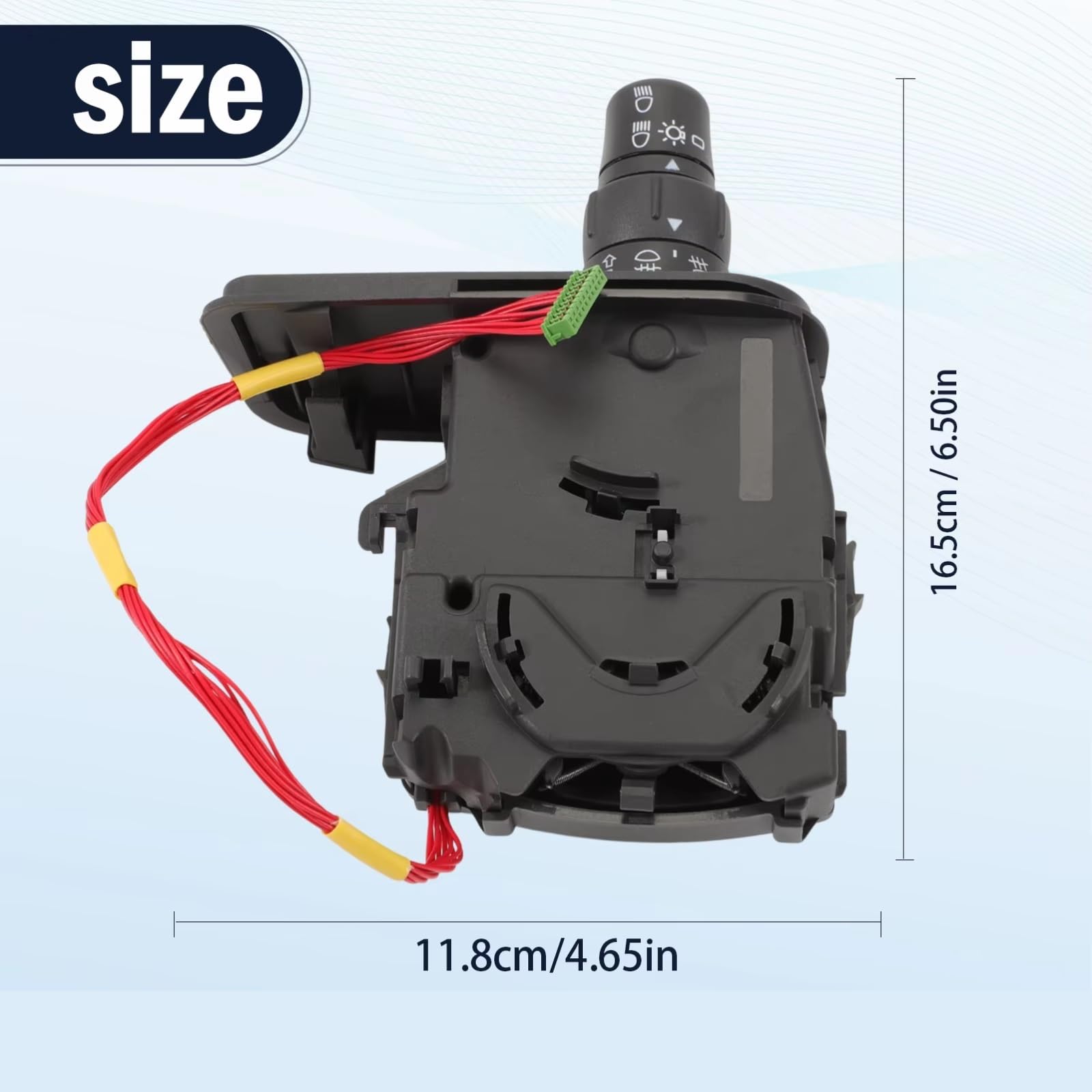 Commutateur tige direction Compatible Avec Clio III 2005-2025 Pour Kangoo 2008-2025 7701057088 8201590638 7701057090 Interrupteur De Phare Indicateur De Direction Tige