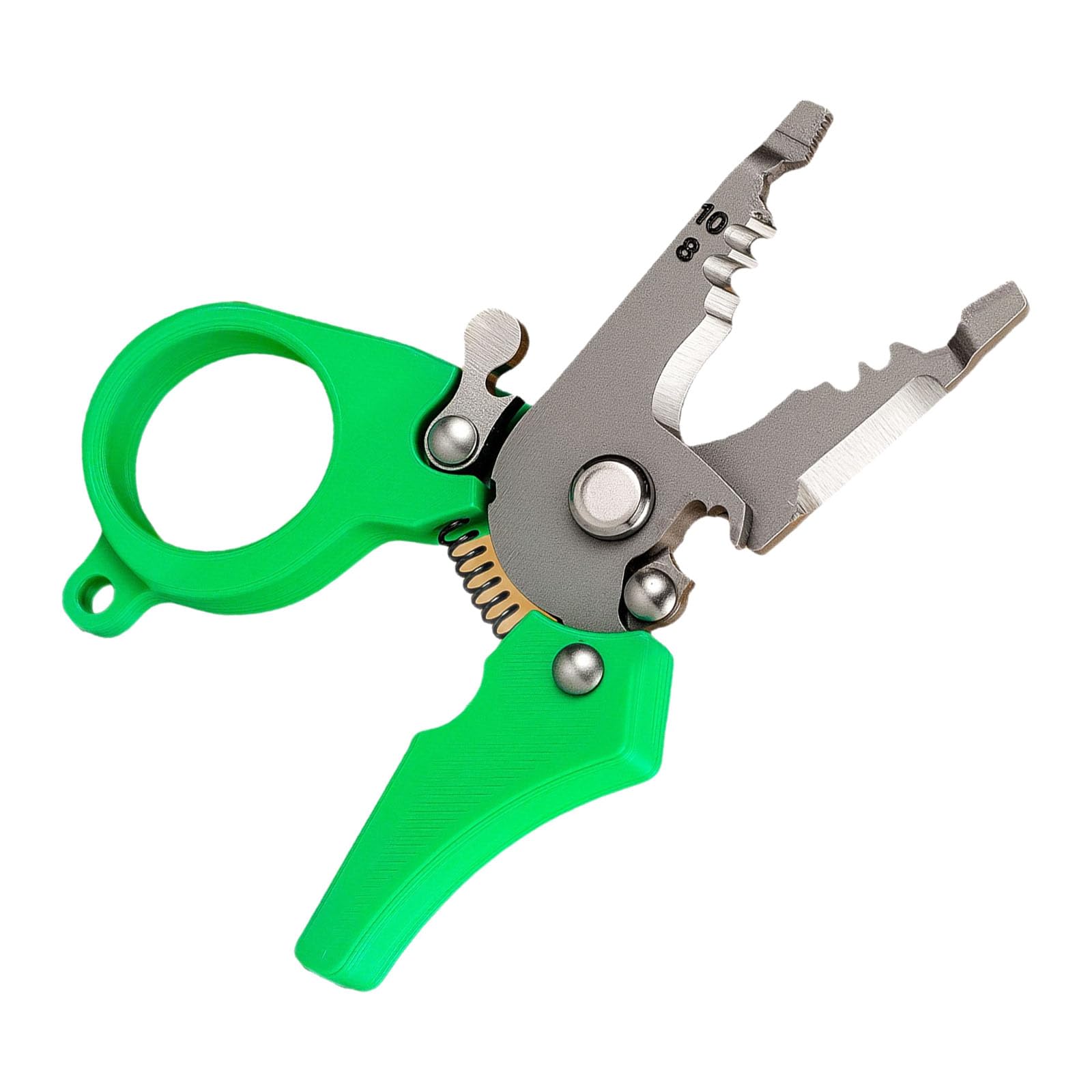Tsophreniq Multifunction Wire Stripper, Aluminum Pliers For Stripping Splitting Trimming And Crimping Stripping Pliers