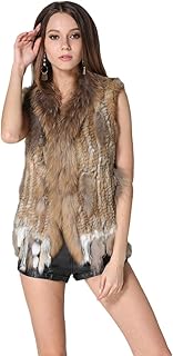 fourrure sans manche noir