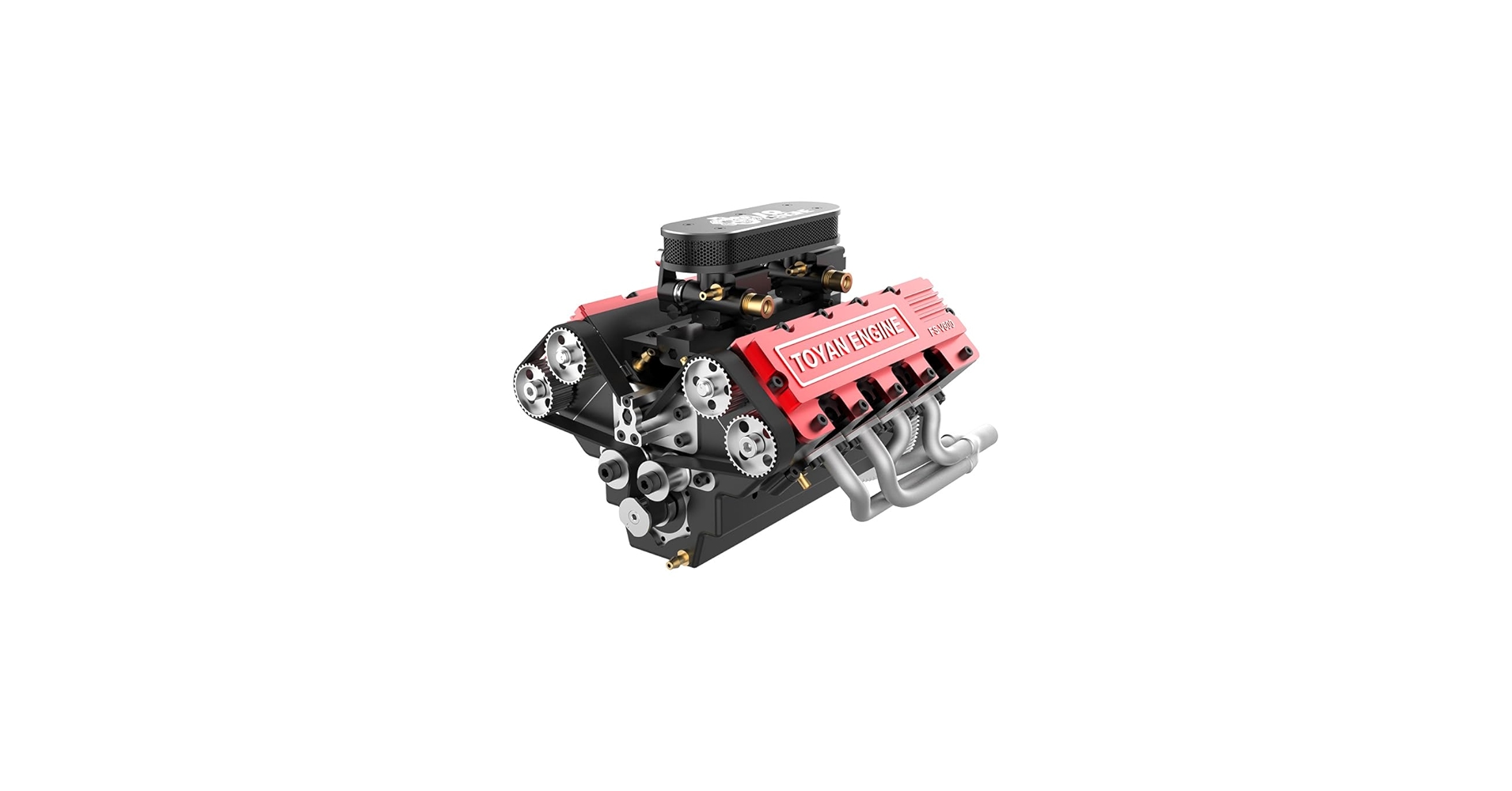 ホビーラジコンカー エンジン搭載 Amazon.co.jp: ToyGhillied V8エンジンモデルキット 1/10 8気筒4