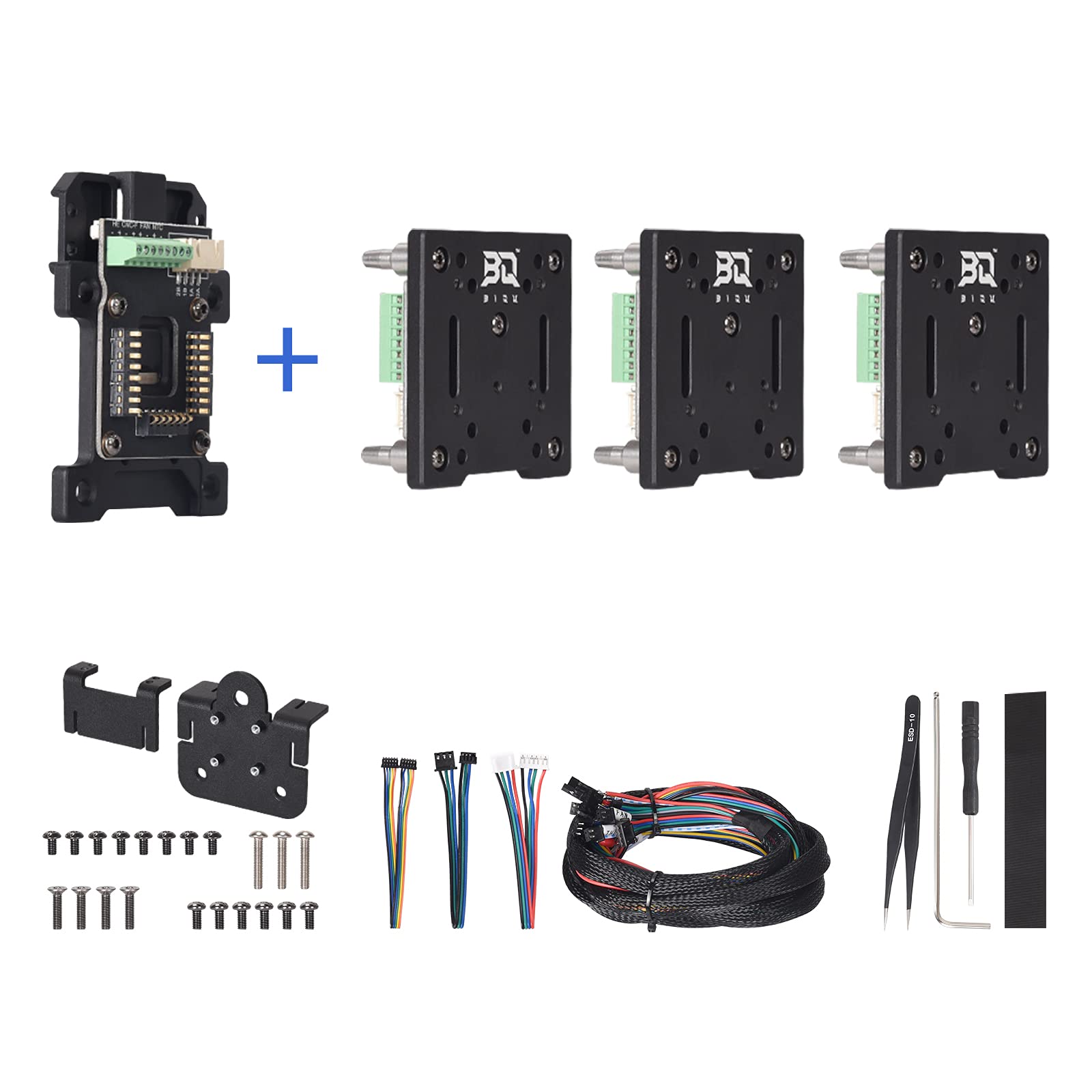 BIGTREETECH Hermit Crab für 3D-Drucker Tauschen Sie Hotend BL Touch und | Andere Tools Einfach aus Aktualisierung Ersetzt Traditionelle POM-Radschieber Geeignet für Drucker mit Linearführungsschiene