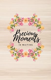 Precious moments is waiting: Gestational diabetes log book & meal tracker, Pink flower, size 5x5x8.5 inches
