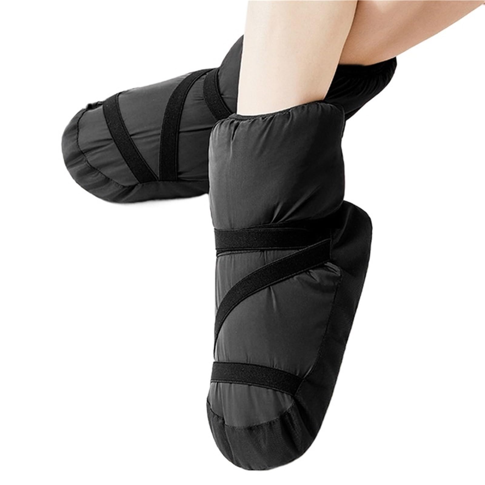 Scaldapiedi Danza Scarpe da Ballo Donna, Stivaletti riscaldati, Invernali, in Cotone, morbide e Antiscivolo, Calde