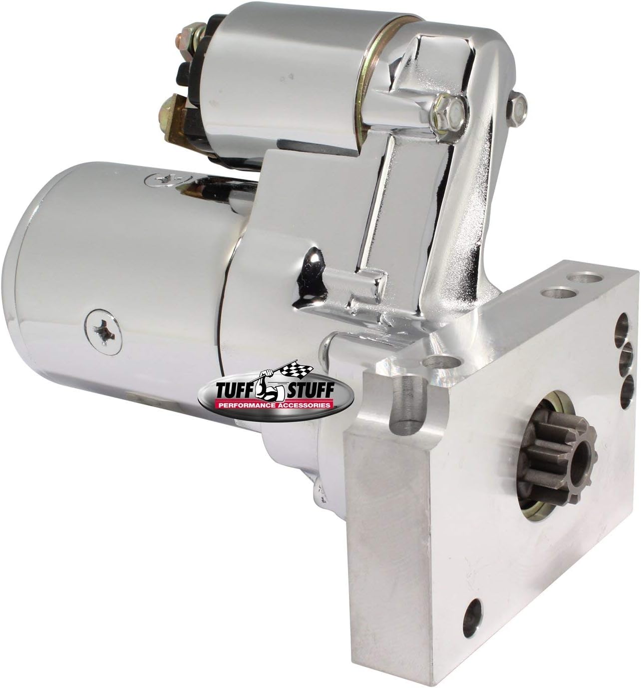 Tuff Stuff 6584A Chrome Gear Reduction Starter for Chevy