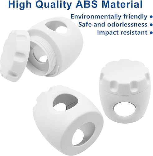 Miniatura 3 de Cerraduras a prueba de niños, paquete de 4 fundas para pomos de puerta a prueba de niños, manija a prueba de niños pequeños, perilla de seguridad