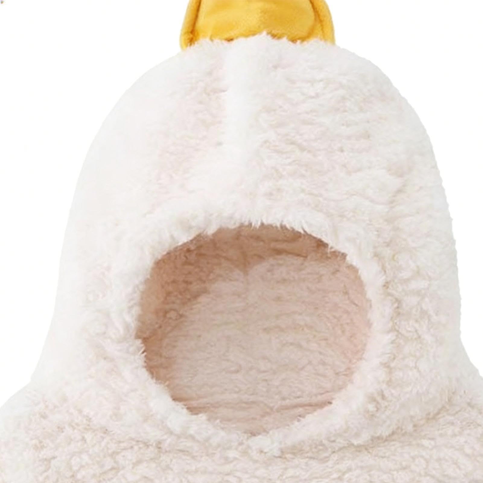 Generisch Coperta portatile – Felpa con cappuccio oversize con motivo oche | coperta con cappuccio per camera da letto, serate cinema, feste, riunioni di famiglia, campeggio, viaggi, soggiorno