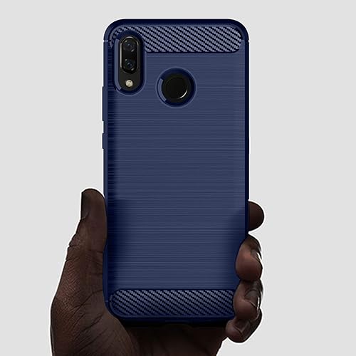 Miniatura 3 de Asuwish Funda compatible con Huawei Nova 3i y protector de pantalla de vidrio templado, accesorios de silicona suave para Huwai P Smart Plus Hawaii