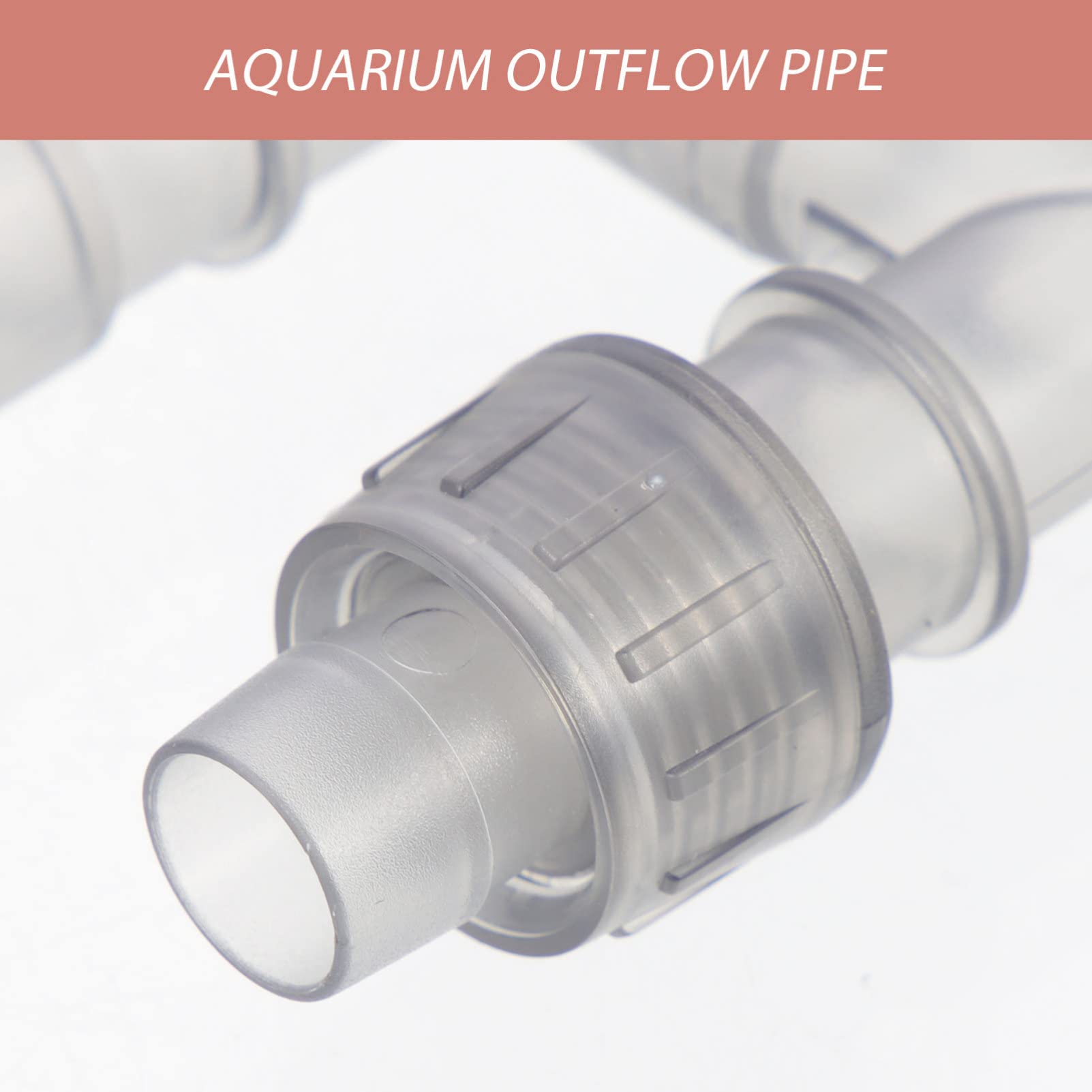 POPETPOP 3 Sets Wasserauslass von Aquariumrohr-Abflussrohr, Einlass-Zubehör, Ersatzzubehör, Fischkanisterfilter, externer Tank, professionelle Rohrteile, Filter