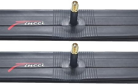 Fincci Paar 26 x 4,0 Zoll 48mm Autoventil Schläuche Fahrradschlauch für Fett Mountainbike MTB ...