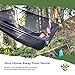 Hammock Bliss Sky Bed Bug Free - Insect Free Hanging Tent That Hangs Like A Hammock But Sleeps Like A Bed - Unique Asymmetrical Design Creates An Amazing Lay Flat Camping Hammock Sleeping Experience