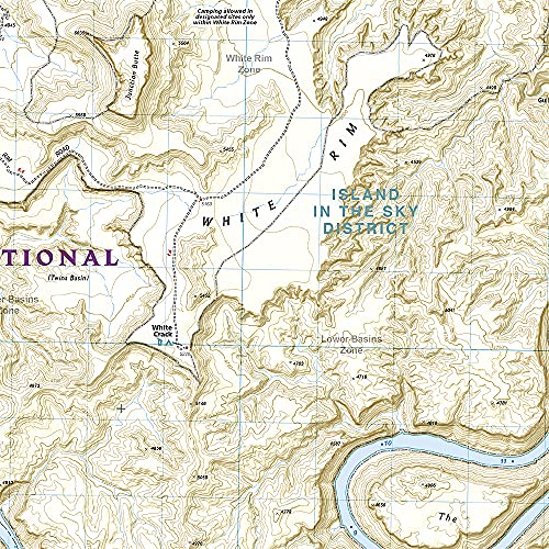 Island in the Sky District: Canyonlands National Park Map (National Geographic Trails Illustrated Map, 310) - Image 3