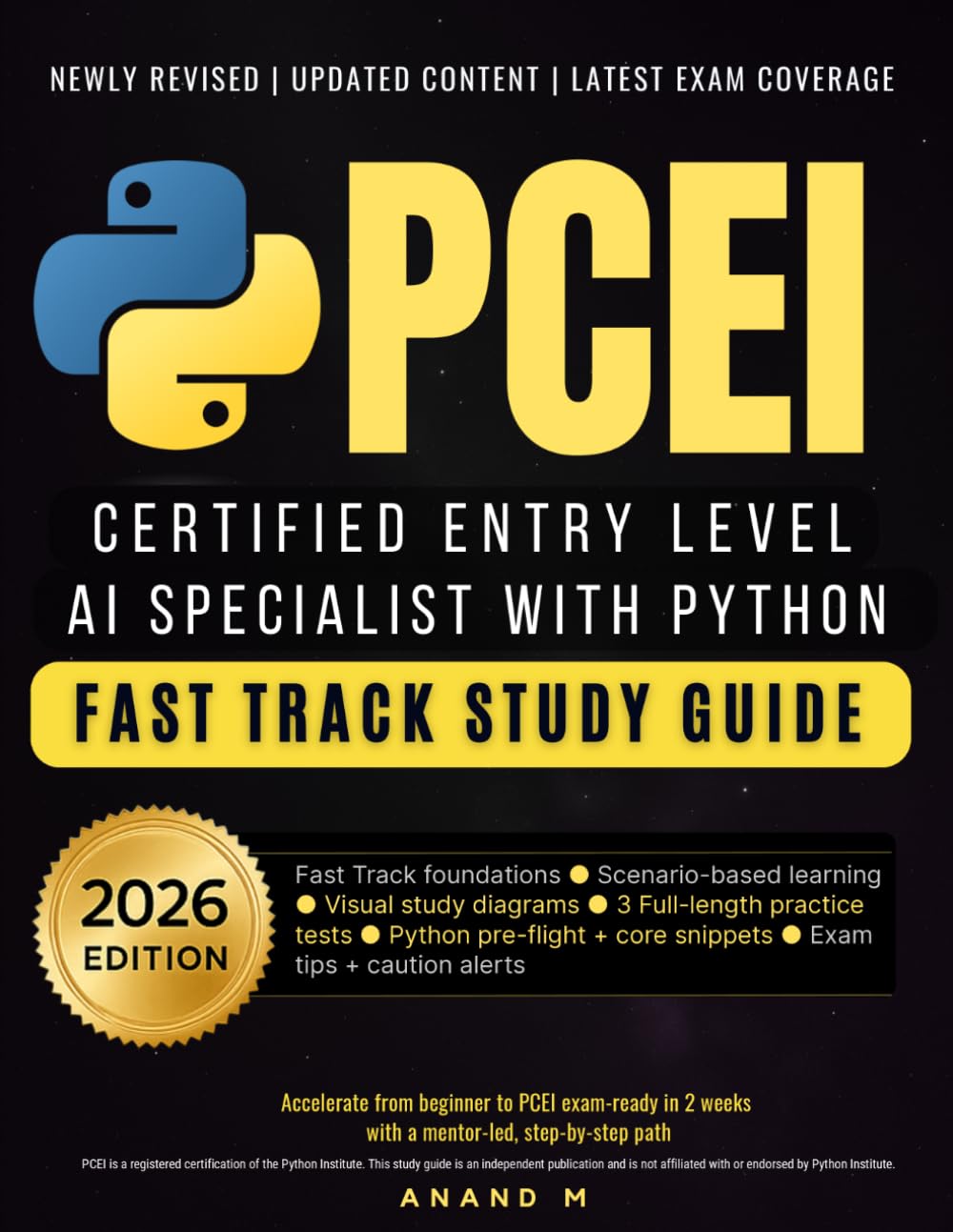 PCEI – Certified Entry Level AI Specialist With Python, Fast Track Study Guide