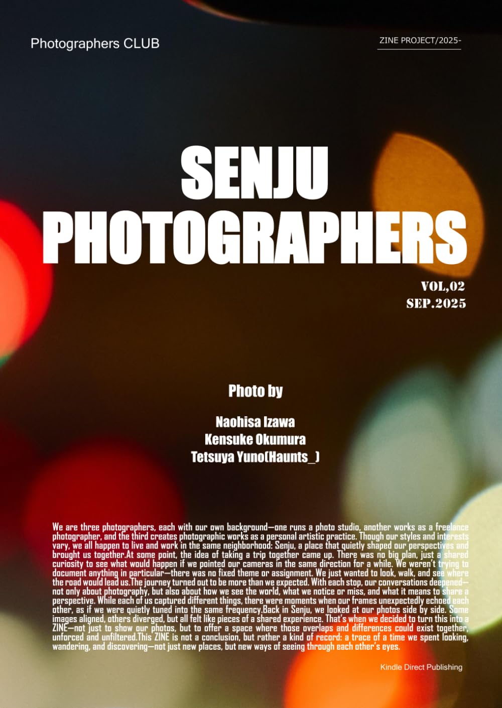 SENJU PHOTOGRAPHERS vol.02 ouvrage de collection d'art visuel reliure soignée