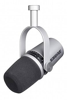 1回使用 美品 SHURE MV7 ダイナミックマイク Amazon.co.jp: SHURE シュア MV7 ポッドキャストマイクロホン