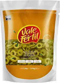 Azeitona Verde Fatiada Argentina - 1 kg