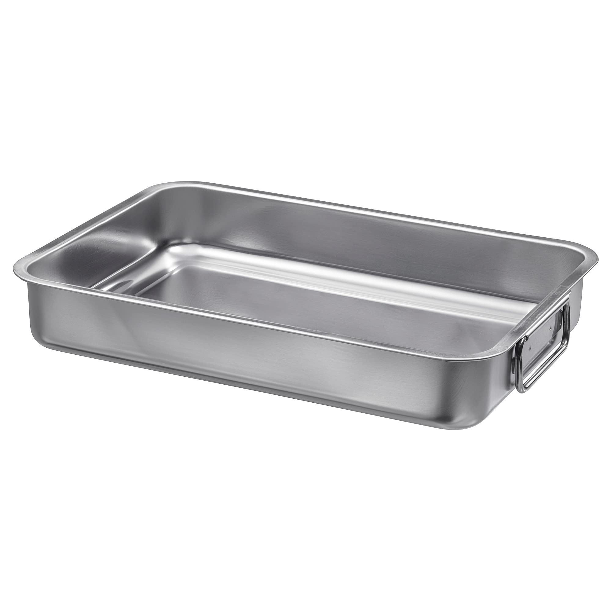 IKEA KONCIS Plat à rôtir en acier inoxydable 34 x 24 cm