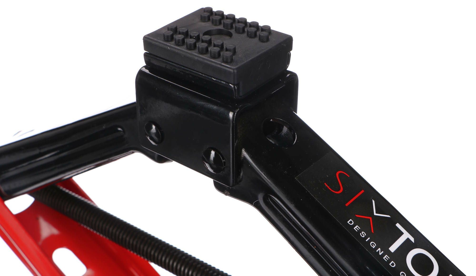 SX SCISSOR JACK 2T | Nożycowy podnośnik samochodowy z grzechotką kompatybilny z większością samochodów osobowych | 2 tony
