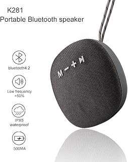 HENONG EU st Portable ext rieur Haut-Parleur Bluetooth Portable tanche Color Gray Size 123 46 81mm