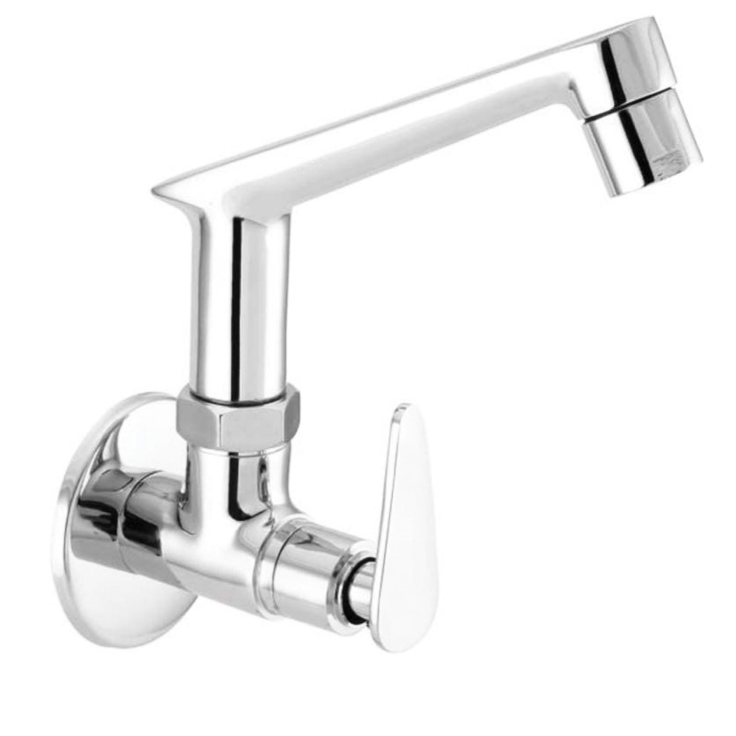 LEVERS Alive Brass Kitchen Sink Tap for Kitchen Sink/Kitchen Basin/Home, Features:- Wall Mounted, 360 Degree Rotating Spout, Quarter Turn &Foam Flow (with Wall Flange & Teflon Tape) (B0CFY3TDQ3) Amazon Price History, Amazon Price Tracker