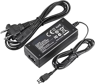 Omilik AC Adapter Charger for Sony HandyCam DCR-DVD650 DCR-DVD650E DCR-DVD710 DCR-SX85