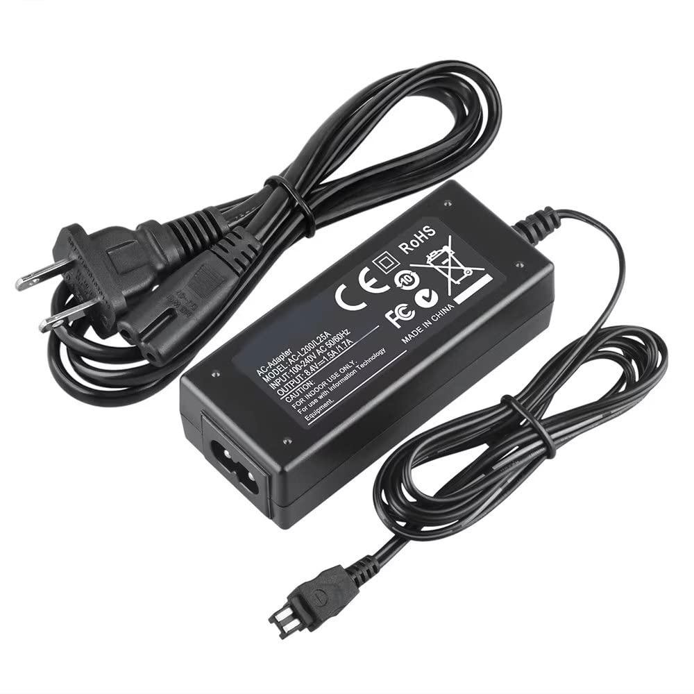 Omilik AC Adapter Charger for Sony HandyCam DCR-SX30E DCR-SX34E DCR-SX40E DCR-SX40L