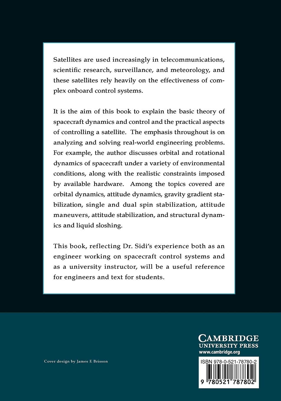 Spacecraft Dynamics and Control: A Practical Engineering Approach: 7
