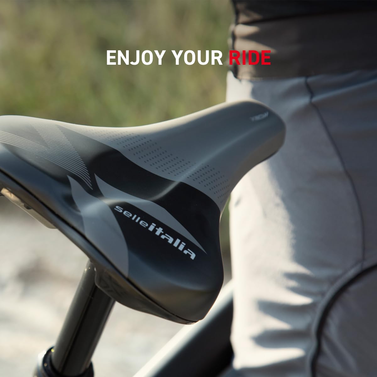 Selle Italia X-Bow TI 316 - Sella Bici Off-Road, Mountain Bike, eMtb, Bicicletta Fuoristrada, Ammortizzatori