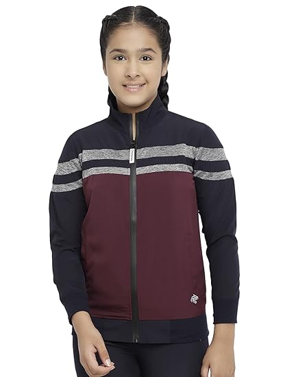 Chimprala Girls Stylish Winter Wear Zipper Jacket For kids