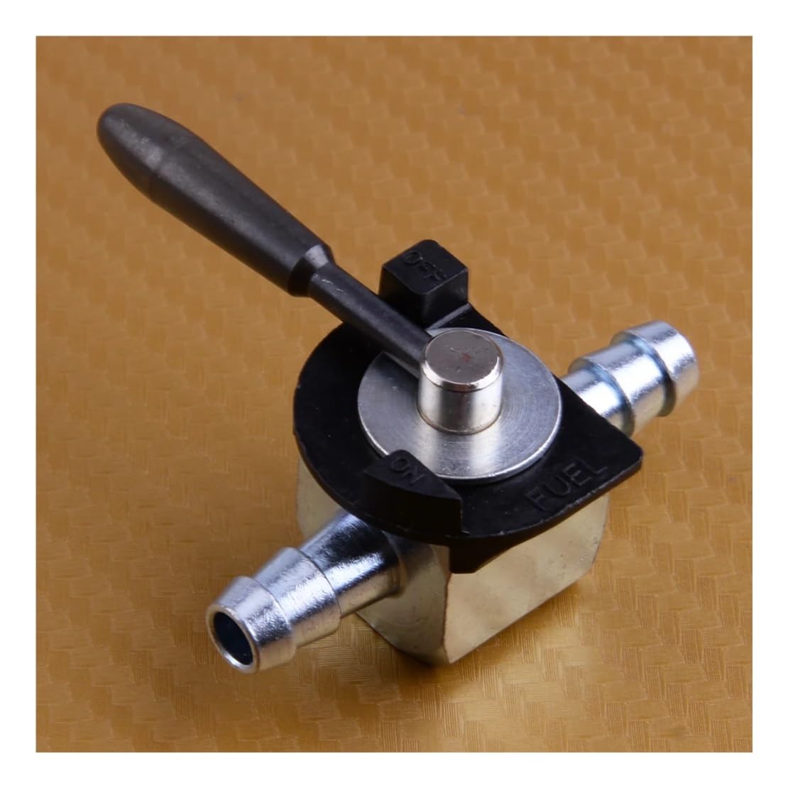 Válvula de Bola de Cierre de Combustible de Metal, 2 uds., 1/4 Pulgadas, Compatible con cortacésped Modelo 07-403 48568
