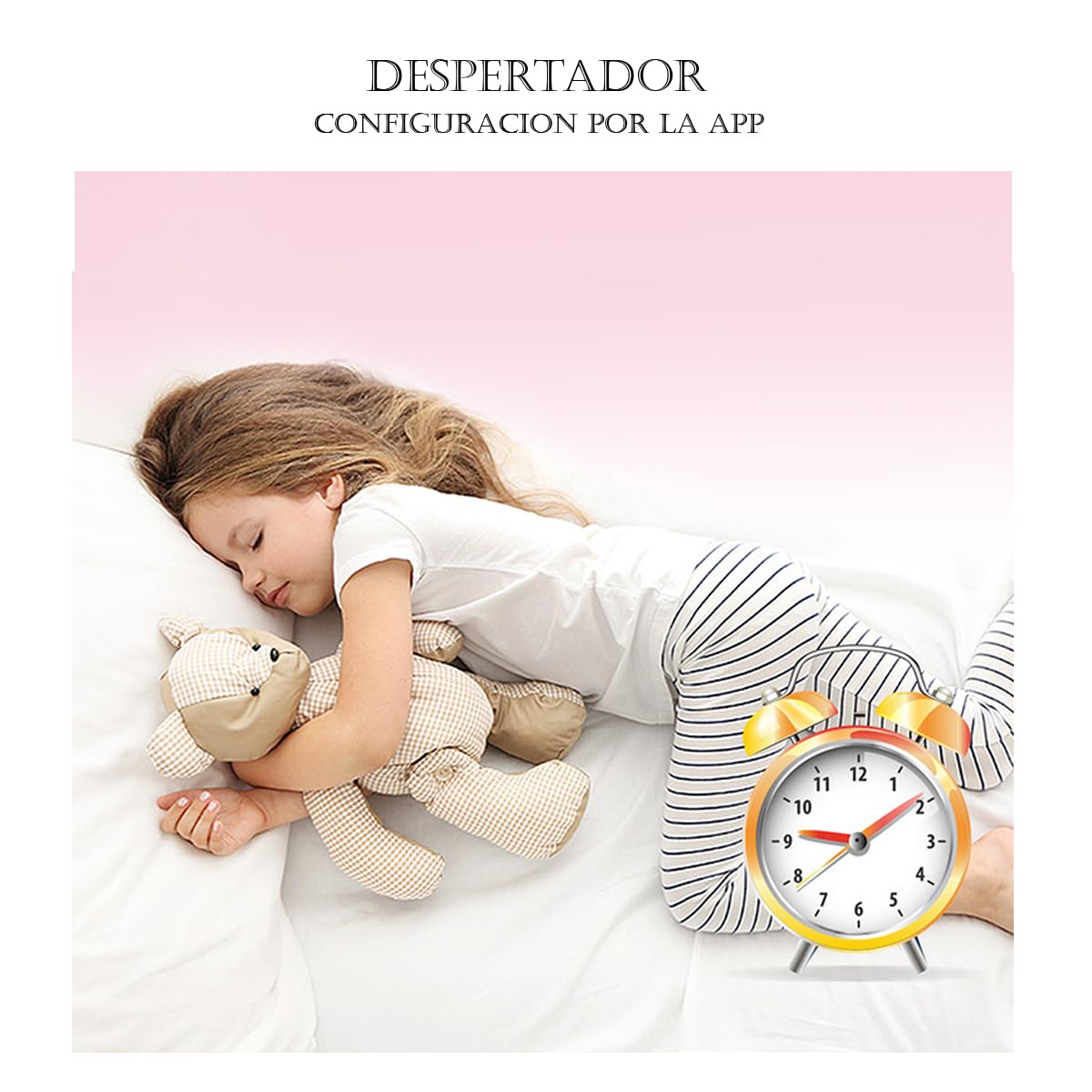 Smartwatch per bambini GPS nero con scheda SIM (obbligatoria) – Orologio intelligente per bambino/ragazza con chiamate, localizzatore GPS, pulsante SOS, controllo parentale e touch screen