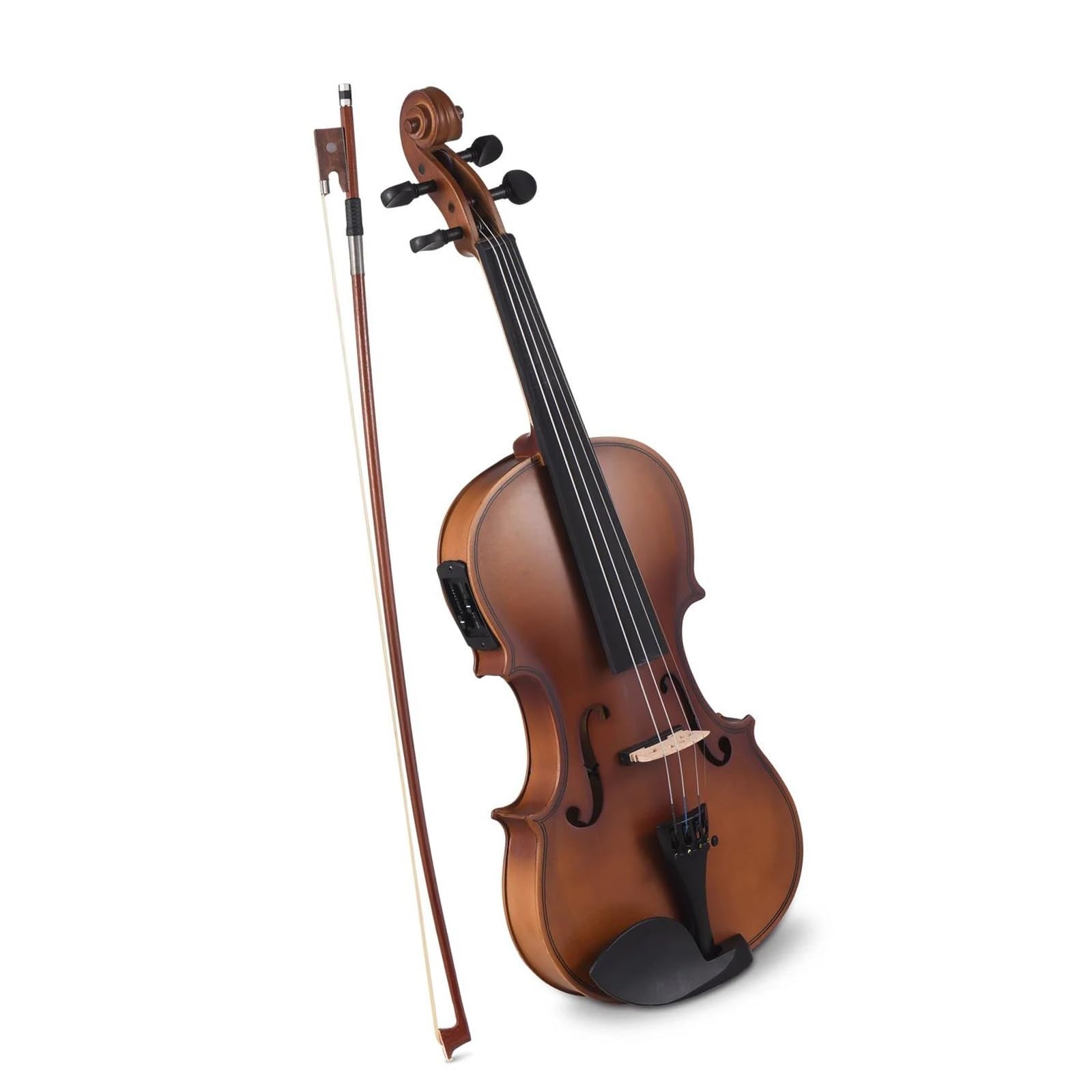 Violine 4/4 Elektrische Violine Massivholzvioline