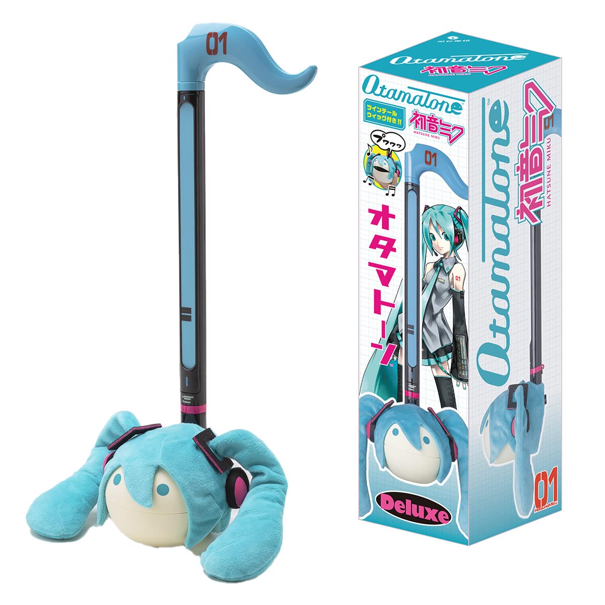 初音ミク　オタマトーン　デラックス Amazon.co.jp: Otamatone Deluxe Hatsune Miku Ver. W 3.9 x H 17.3 x