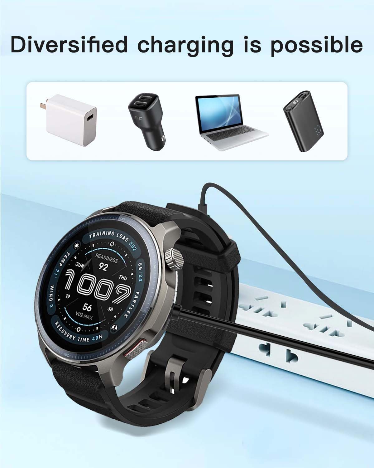 Amazon | YAJOJO タイプCドック充電器 2個パック Amazfit Balance 2