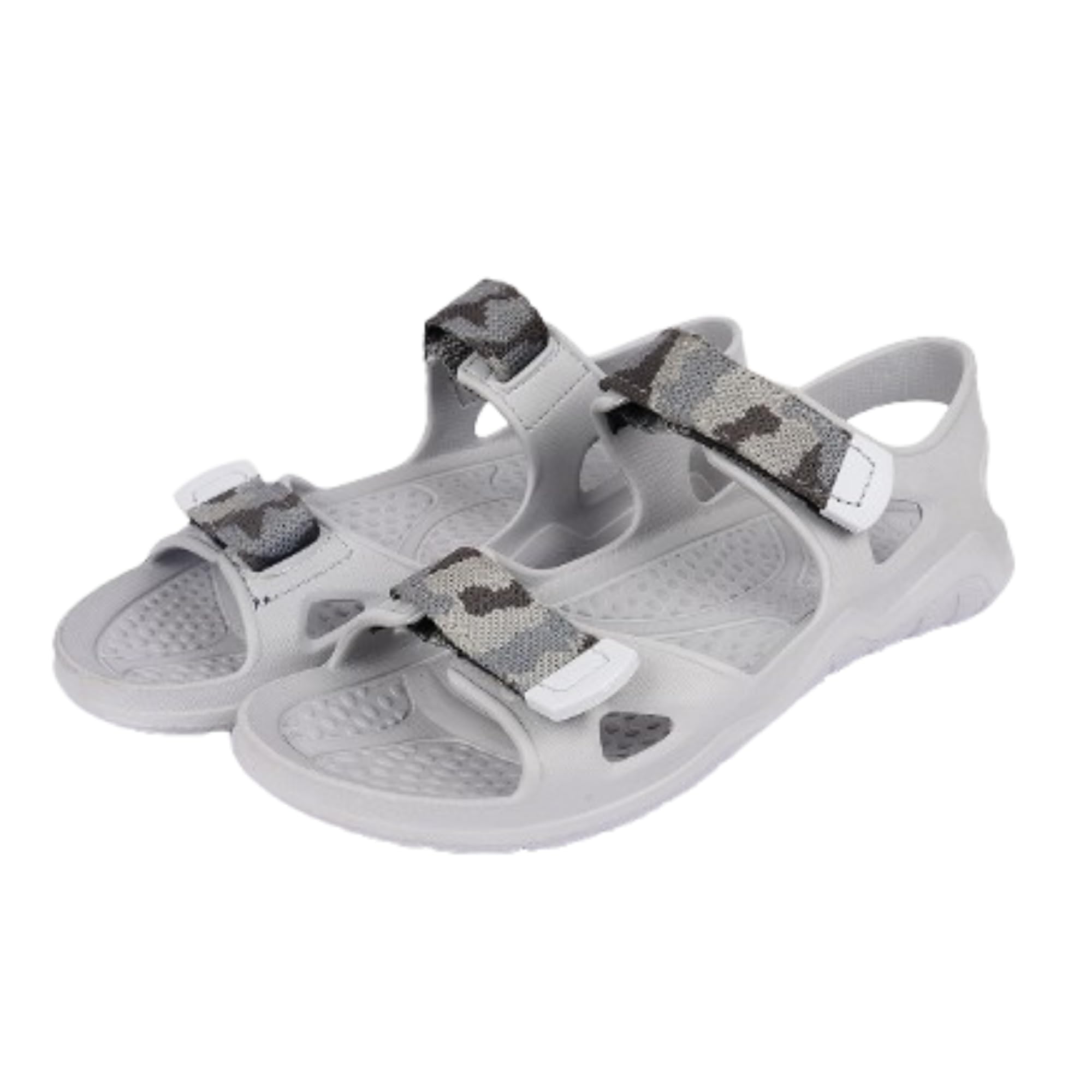Men Lightweight EVA Sandals | Adjustable Double Strap Casual Slippers | Anti-Skid Soft Sole Outdoor Beach Garden Sandals | Comfortable Summer Footwear-image-23